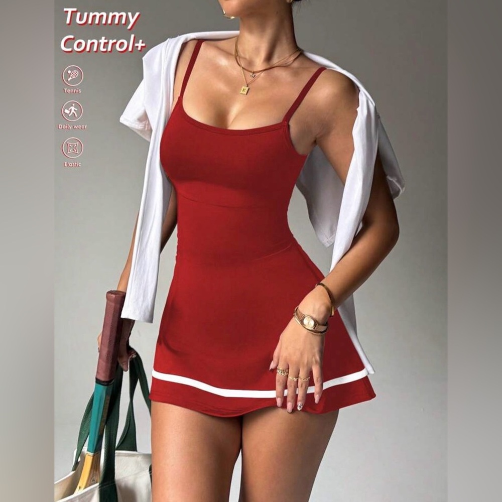 Red and white set